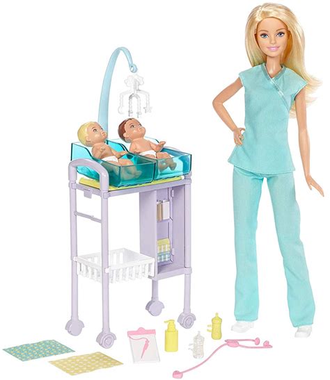 Barbie Mb Reality Baby Doctor Playset Multi Color Toys