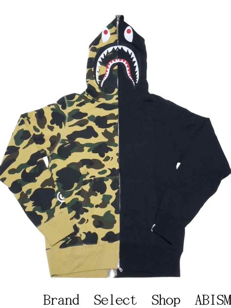 Discover our signature bape hoodies decked out in the original ape head, tiger, shark and bape camo print. brand select shop abism: A BATHING APE (APE) 1 ST CAMO ...