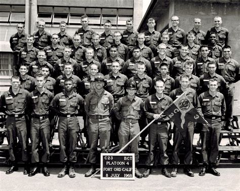 1960 69 Fort Ord Ca 1968fort Ordc 2 34th Platoon The Military