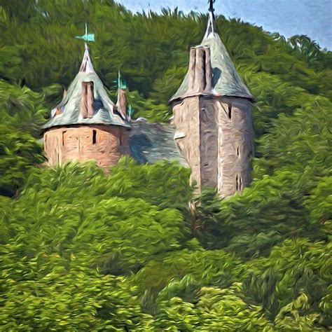 Castell Coch Impressionist Style Impressionist Victorian Gothic