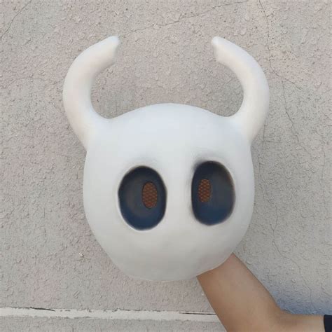 Hollow Knight Mask Cosplay Game Funny Latex Masks Helmet Etsy