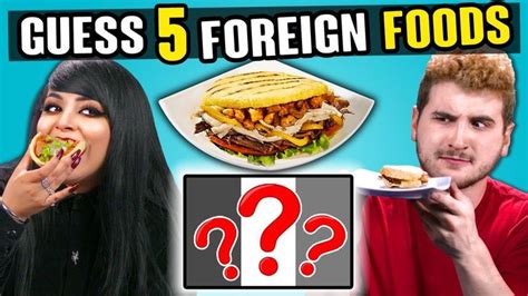 Adults Try To Guess 5 Foreign Foods People Vs Food Foreign Food Food Food Categories
