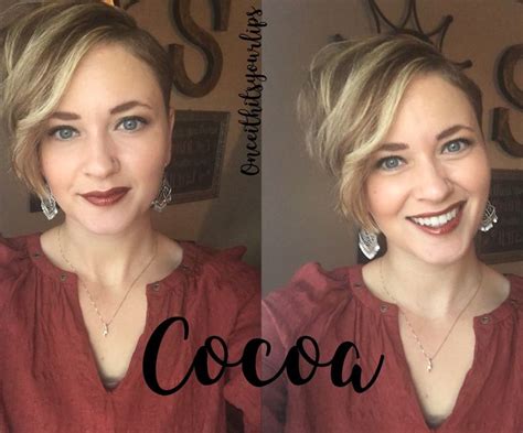 Cocoa LipSense Cocoa Lipsense Senegence Bold Beauty Pixiecut