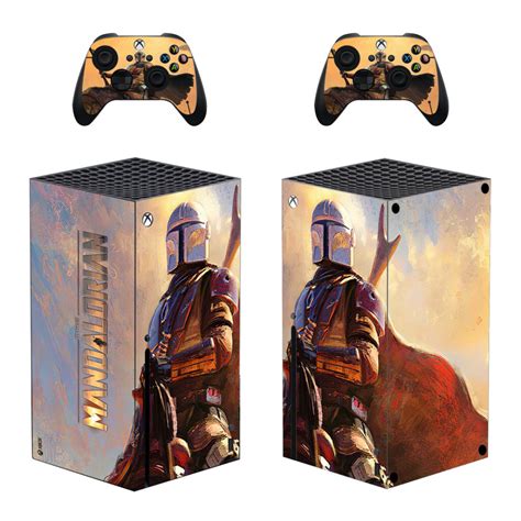 The Mandalorian Xbox Series X Skin Sticker Decal