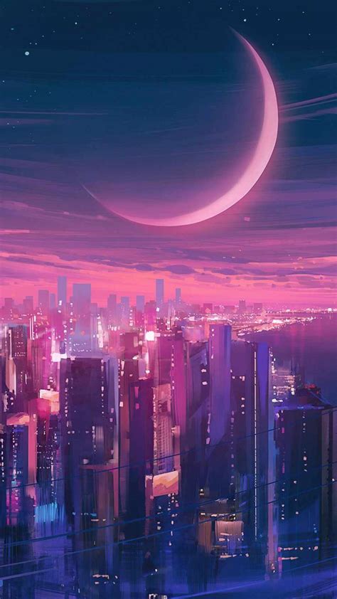 Cityscape Synthwave Iphone Wallpaper Iphone Wallpapers