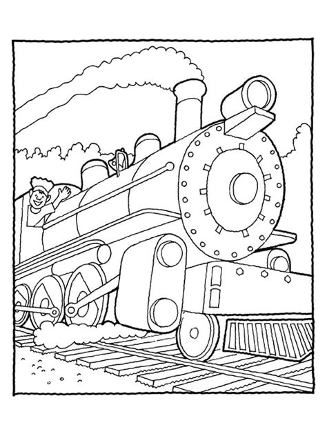 Free Polar Express Train Coloring Pages