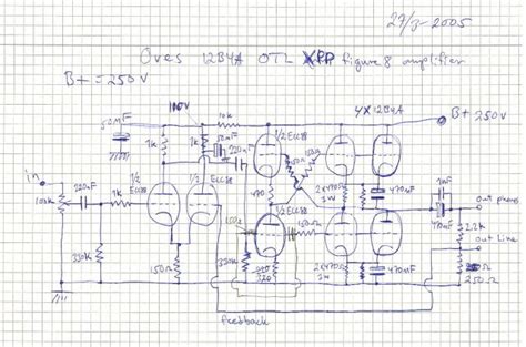 Xpp Otl P P Class A Headphoneamp Oves Diy Audio Pages
