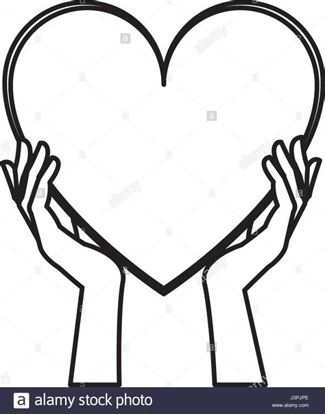 You will learn how to draw two hands that are cupped together to form a heart to represent love on valentine's day. Heart Line Drawing at GetDrawings | Free download