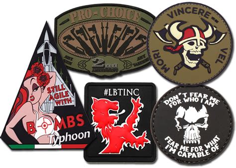 Order Custom Pvc Patches Online Manufacturer