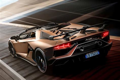 Fiche Technique Lamborghini Aventador Svj Roadster 2020