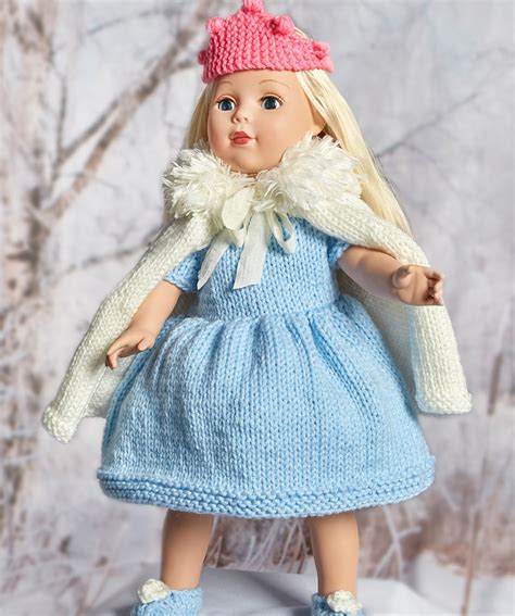 New 297 18 doll crochet patterns clothes | doll pattern. Free doll's clothes Patterns ⋆ Knitting Bee (15 free knitting patterns)