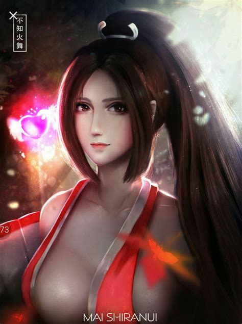 Mai Shiranui King Of Fighters Fighter Art