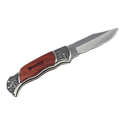 Engraved Pocket Knife Personalized Wood Knife Rosewood Handle
