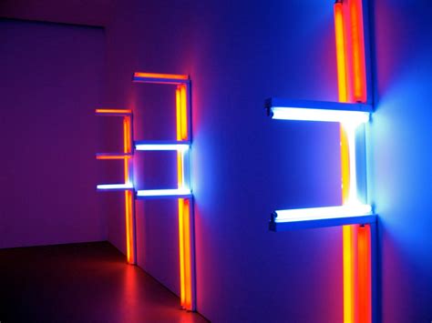 Dan Flavin — Installations From Fluorescent Light Fixtures