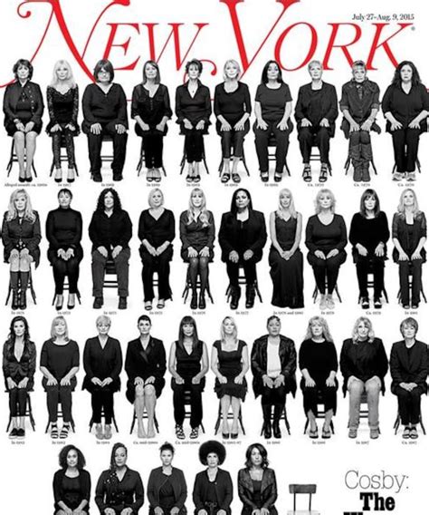 35 Of Bill Cosbys Alleged Victims Take Spotlight On Cover Of New York