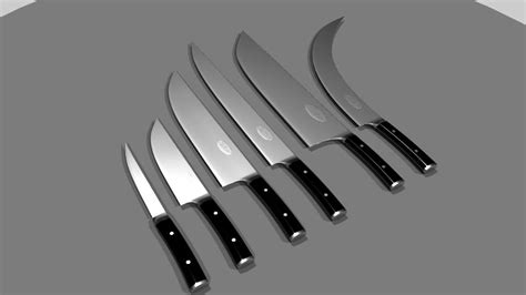 Kitchen Knife Free 3d Models Download Free3d