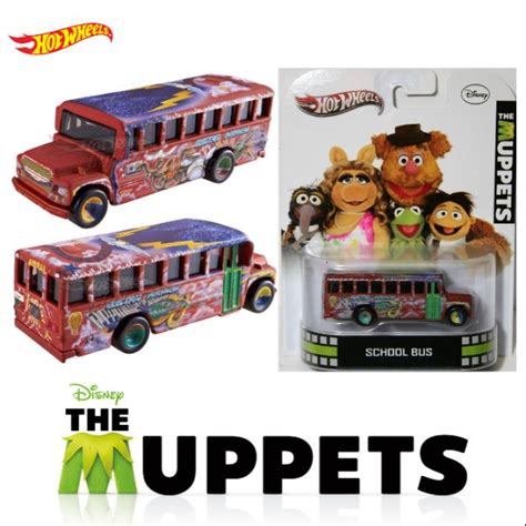 Muppets Original School Bus From Hot Wheels Shopee Philippines