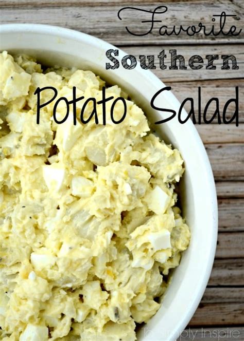 Add to vegetable mayonnaise mixture and toss. Southern Potato Salad Recipe