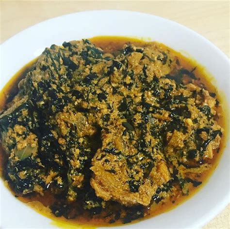 It is due to ground egusi seeds. How To Make Nigerian Egusi Soup (Fried method)