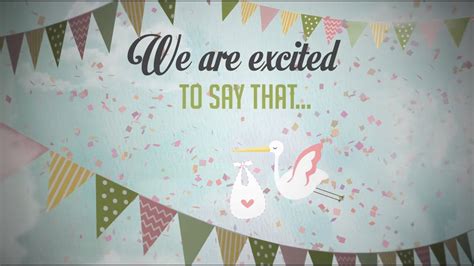 Download over 1561 free after effects templates! Baby Shower Invitation - Girl Version - After Effects ...