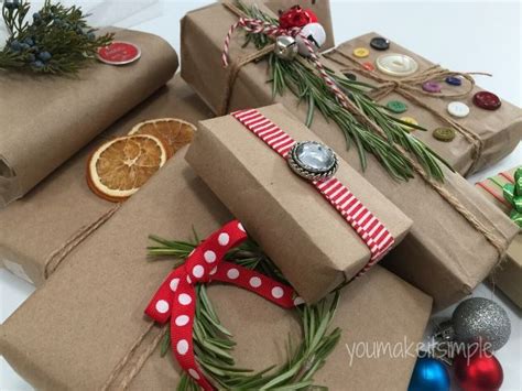 10 Simple T Wrapping Ideas Brown Paper Charm You Make It Simple