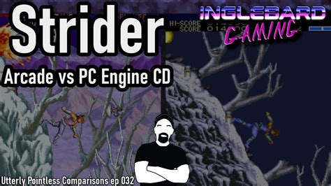 Strider Arcade Vs Pc Engine Cd Long Play Complete Game Youtube