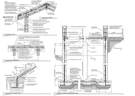 Section Drawings Including Details Examples Section Drawing Detailed