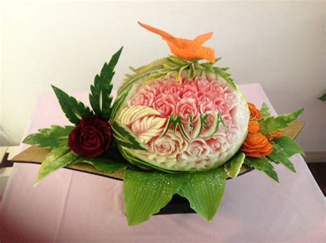 Mika Melon Carving Thai Creations