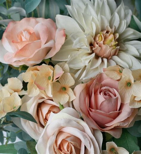 Silk Flower Wedding Bouquets Tr
