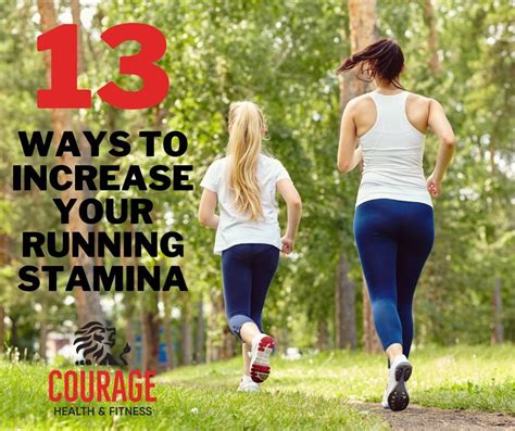 13 Ways To Increase Your Running Stamina — Courage Health And Fitness