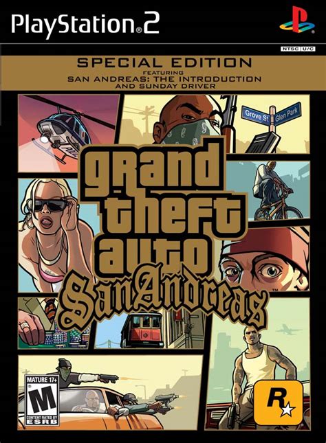 Grand Theft Auto San Andreas The Definitive Edition Box Shot For