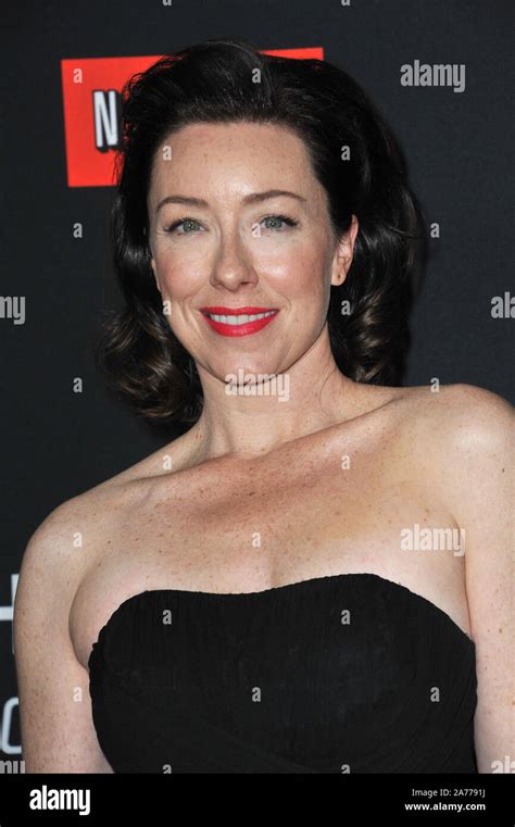 los angeles ca february 13 2014 molly parker at the season two premiere of her netflix