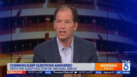 Dr Michael Breus Talks Common Sleep Questions Ktla