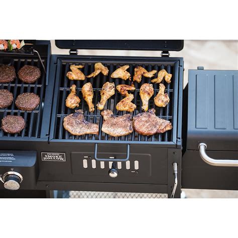 Smoke Hollow Pro Series 4 In 1 Gas And Charcoal Combo Hybrid Grill