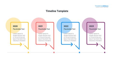 4 Phase Timeline Template Free Download