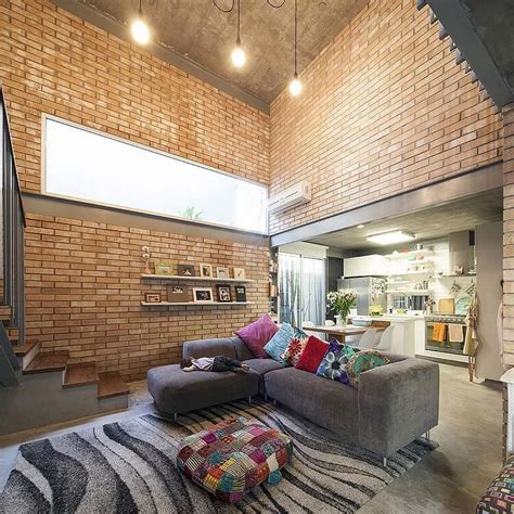 38 Beautiful Living Rooms With Exposed Brick Walls