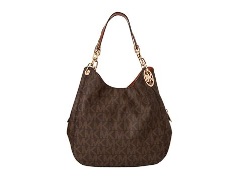 Michael Michael Kors Fulton Large Shoulder Tote Brown Free