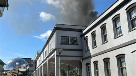 We The Curious In Bristol Evacuated Due To Fire Bbc News