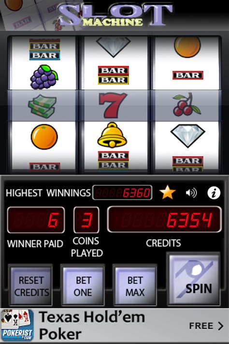 Free online slots online casinos are perfect places for entertainment, there's no denying that. Slot Machine App for Free - iphone/ipad/ipod touch