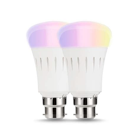 Lohas Wifi Smart Light Bulb Led Bulb Alexa 9w A60 B22 Colour Changing