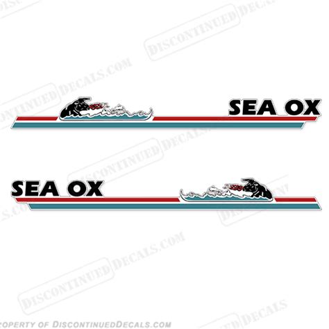 Sea Ox Boat Decals