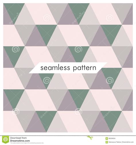 Vector Seamless Geometrical Patterns Abstract Fashion Texture19 Stock