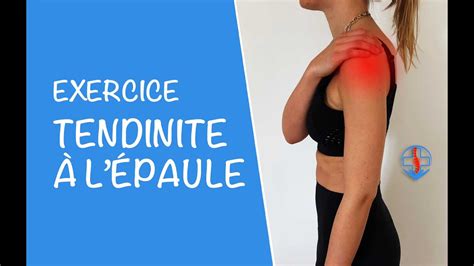 Exercice pour tendinite de l épaule conseillé par l ostéopathe YouTube