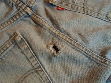 Sew In Peace How To Fix A Hole In Jeans