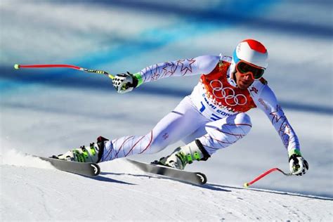 2014 Sochi Olympics Bode Miller Fastest In Final Downhill Training Run