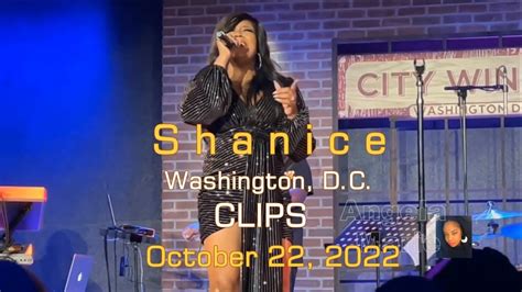 Shanice City Winery Washington Dc Clips October 22 2022
