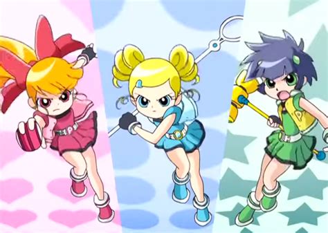 BLOSSOM BUBBLES BUTTERCUP Power Puff Girls Z Powerpuff Girls Ppg