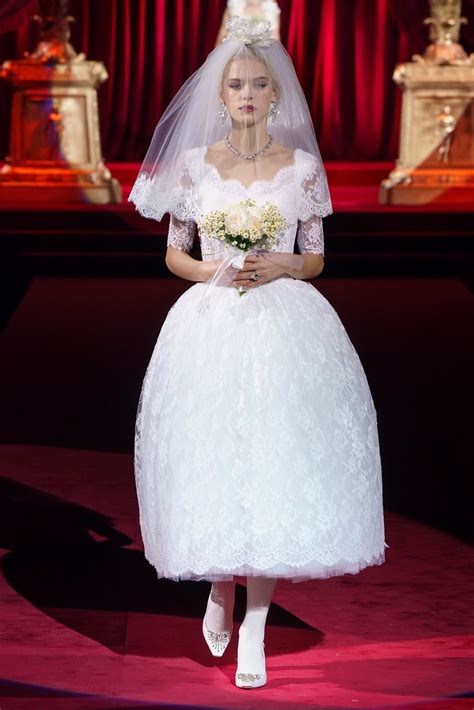 Dolce And Gabbana Bridal 2019 Ready To Wear Collection Milan Fashion