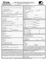 Pictures of Te As Residential Lease Application Form Pdf