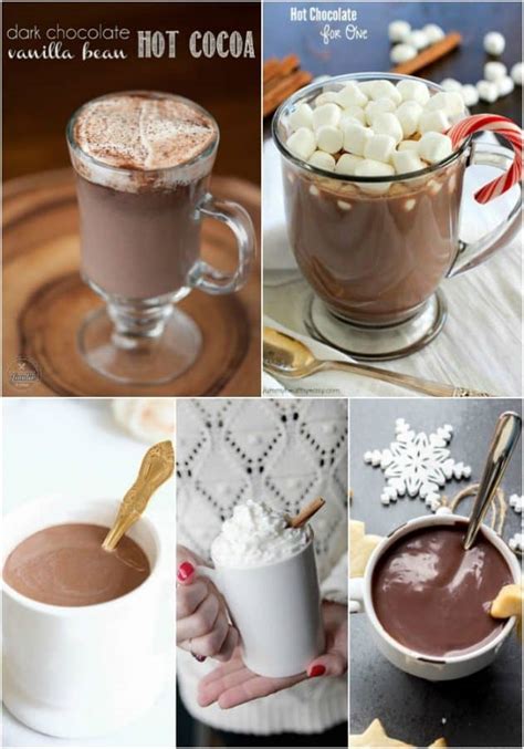 25 Hot Chocolate Recipes To Warm You Up ⋆ Real Housemoms